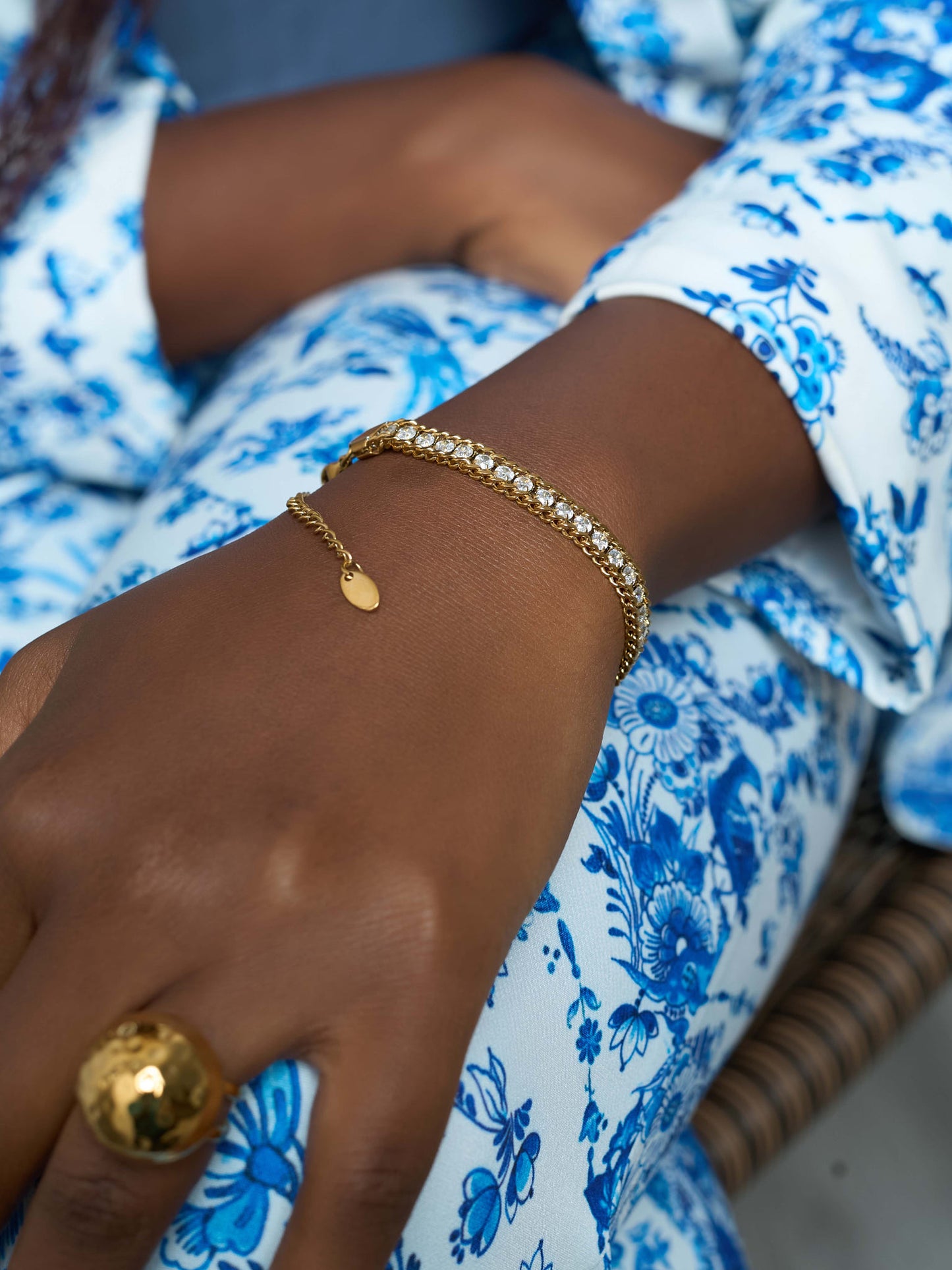 PAVE BAR BRACELET