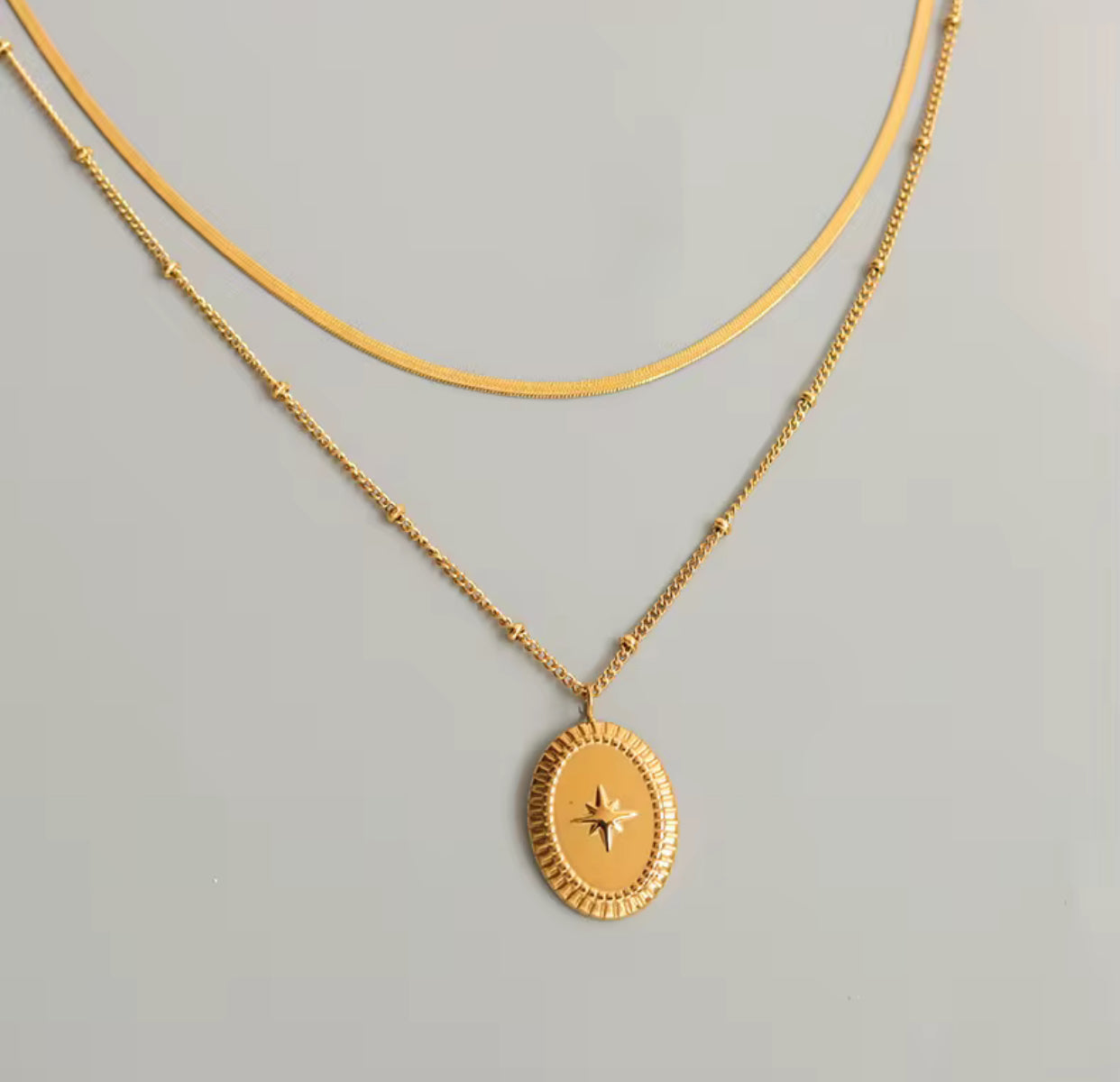 Amina Gold Necklace