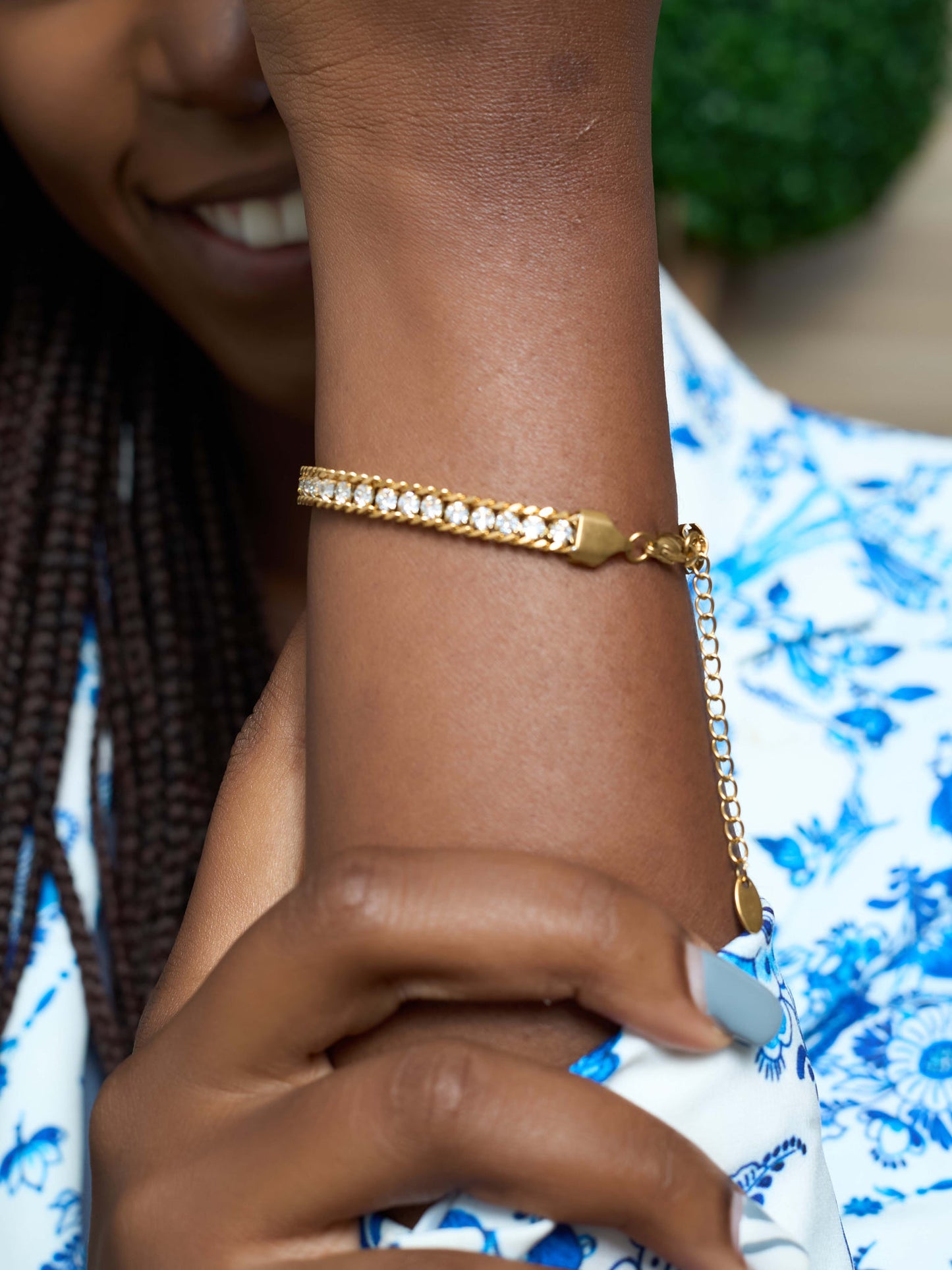 PAVE BAR BRACELET
