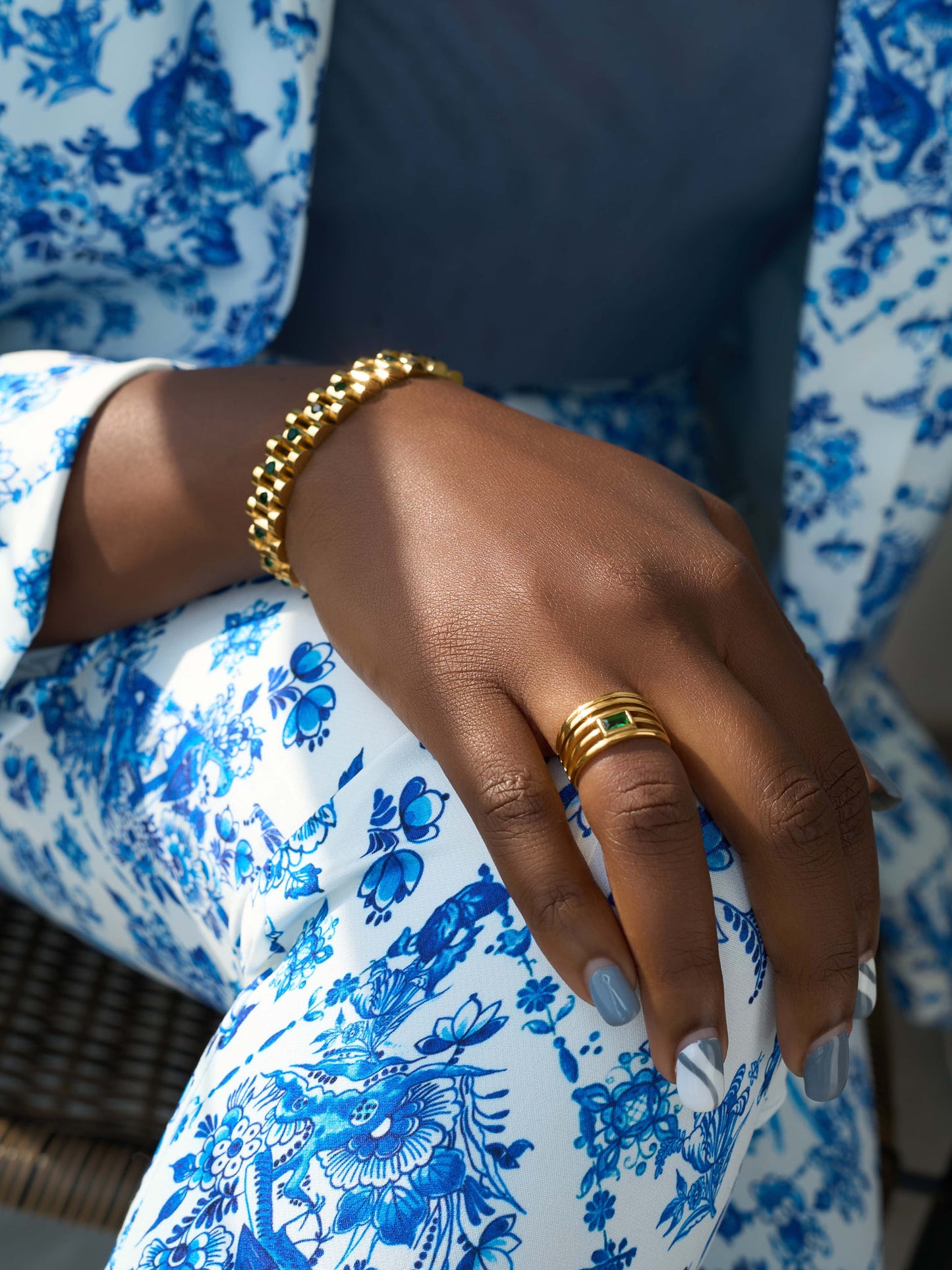 CHUNKY WATCHBAND CHAIN BRACELET