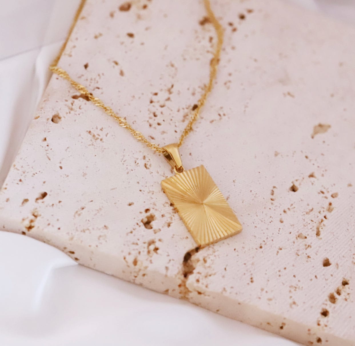 Celene Gold Glow Necklace