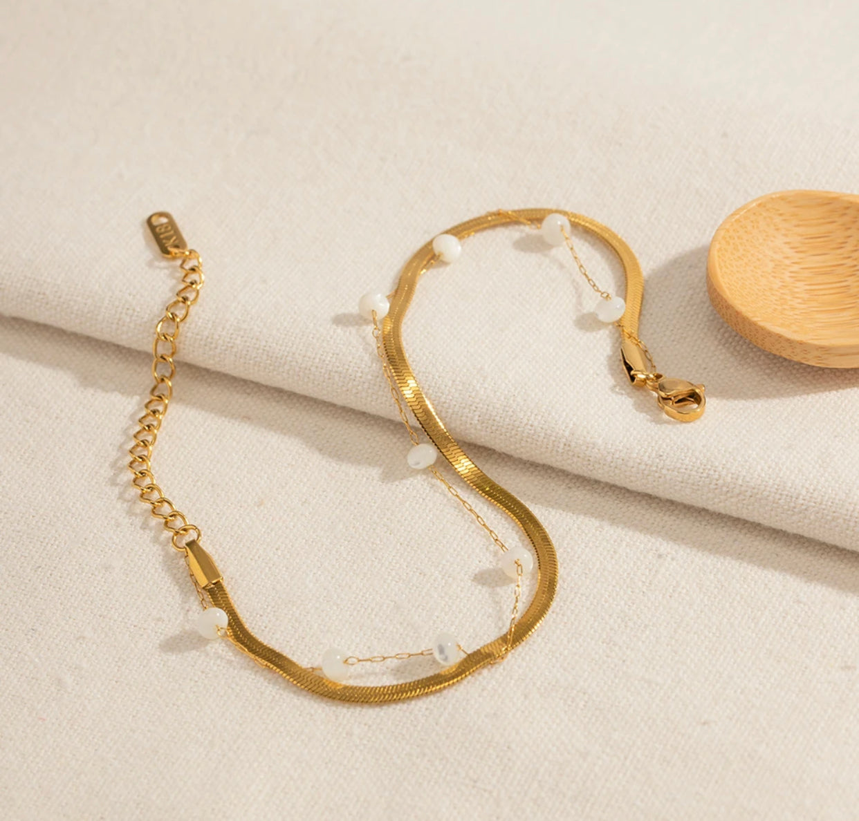 JAY DOUBLE LAYER ANKLET
