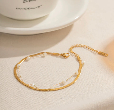 JAY DOUBLE LAYER ANKLET