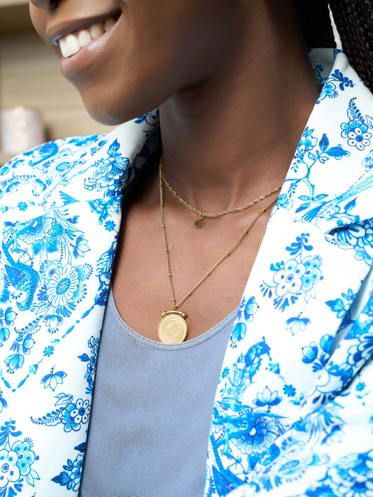 SIENNA DOUBLE LAYERED NECKLACE