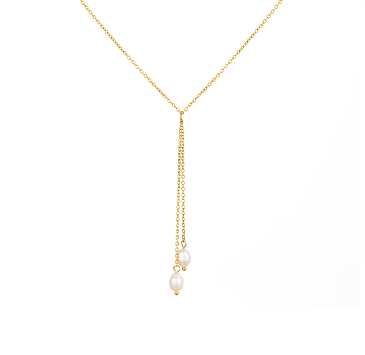 Selene Mother-of-Pearl Pendant Necklace