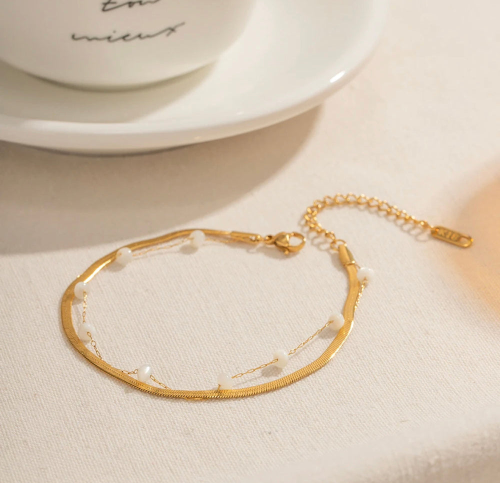 JAY DOUBLE LAYER ANKLET